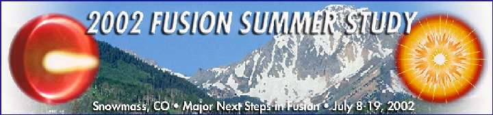  2002 Fusion Summer Study 